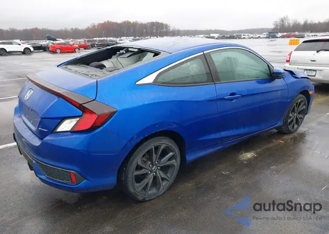 2020 Honda Civic Sport from USA, damaged, VIN 2HGFC4B8XLH300464